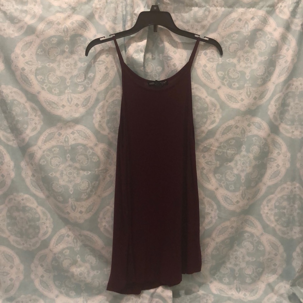 Casual burgundy tank top!
